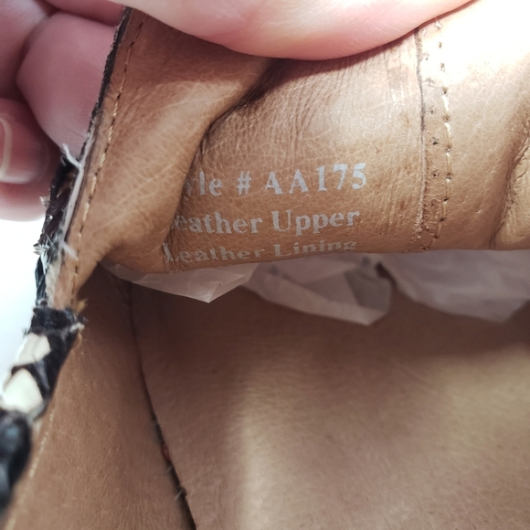 Madewell The Frances Loafer in Snake Embossed Leather size 7 - Picture 9 of 9